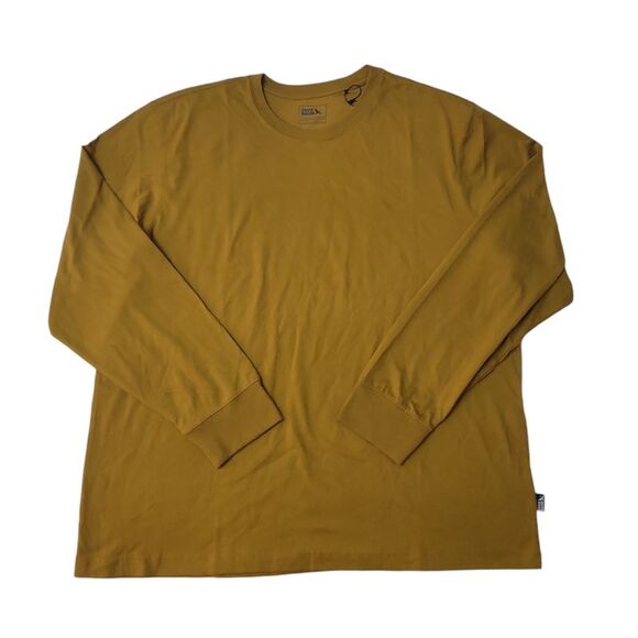 Tapenade - Eddie Bauer Men's Long Sleeve Crew Neck Cotton Classic Fit Brushed Je - Picture 1 of 3